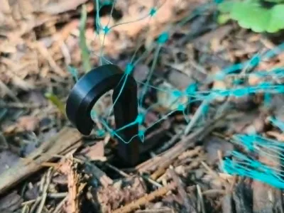 Bird net attachment