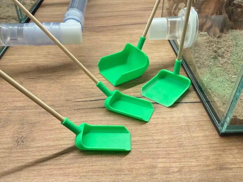 Mini Schaufel Ameisen Formicarium Reinigung