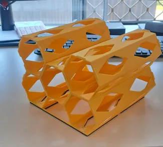 Aerosol Spray Can Holder Hex System