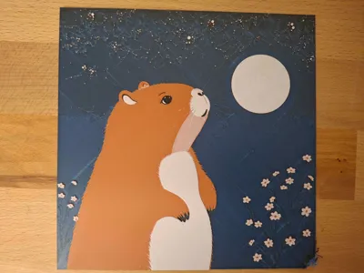 Hueforge Moonlight Capybara