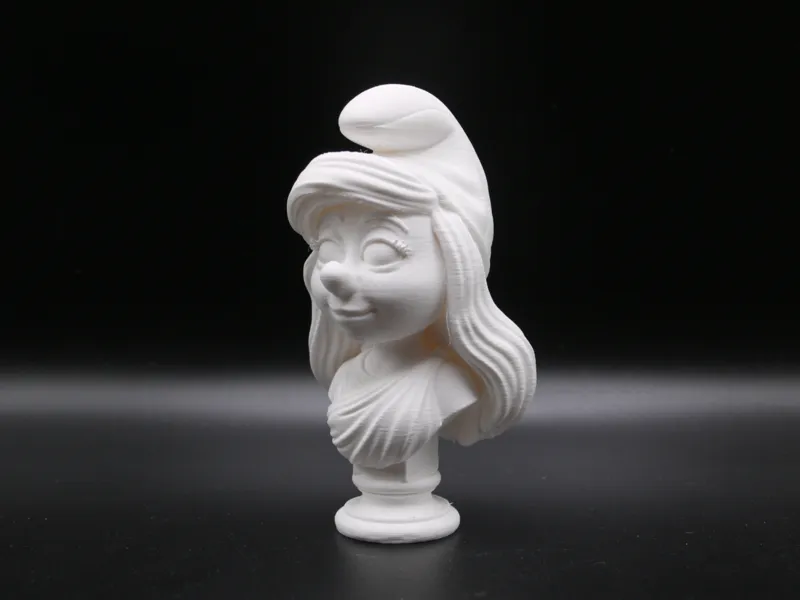 Smurfette Smurf Bust
