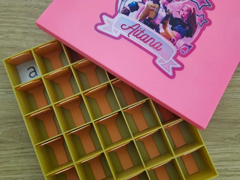 Caja para letras