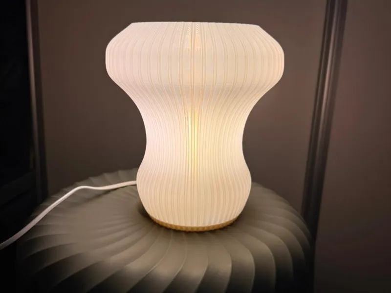 Lampara Hongo Vase or Spiral Mode