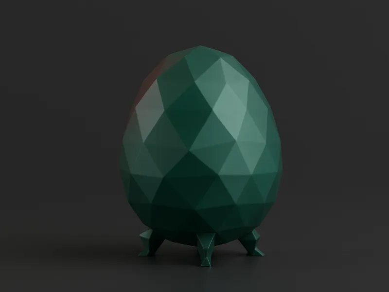 Low Poly Fabergé Egg