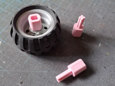 Technic Axis to TT Motor Adapter