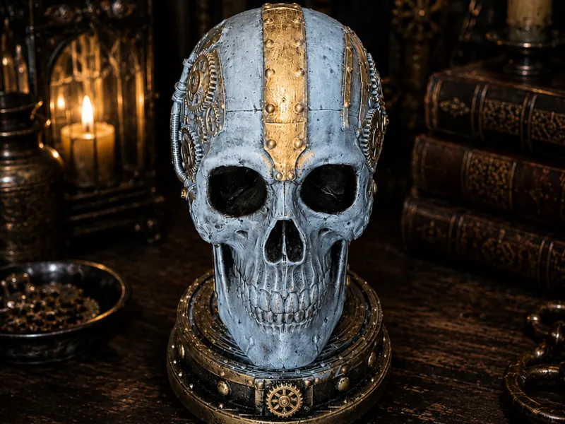 Steam Punk Skull