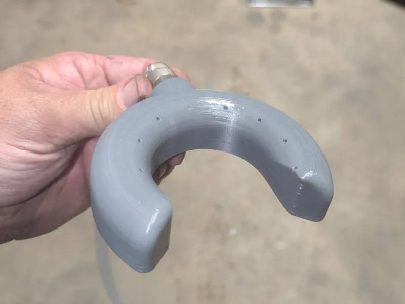 MR-1 Flood coolant halo with external magnets.
