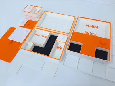 Ultimate Customizable Tray (Covers, Gridfinity)