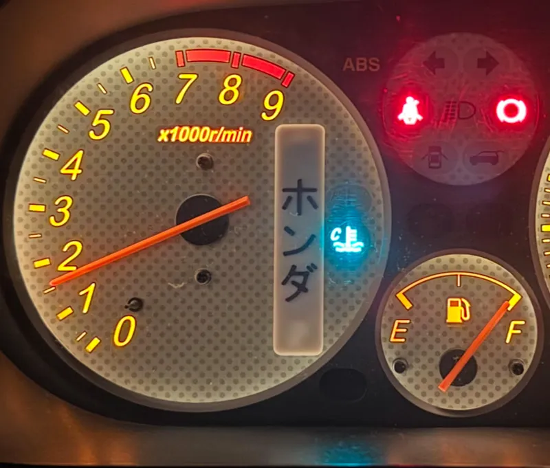 Honda Vamos / Z Gauge Cluster PRND Katakana Cover 