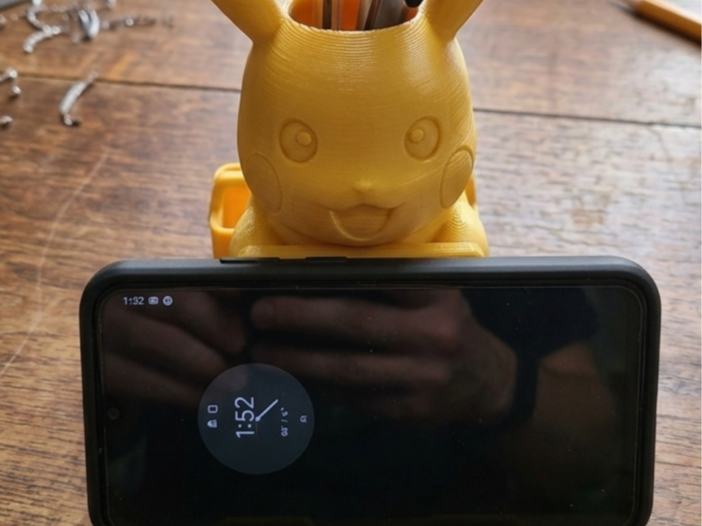 pikachu desk buddy
