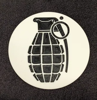 Frag Keychain