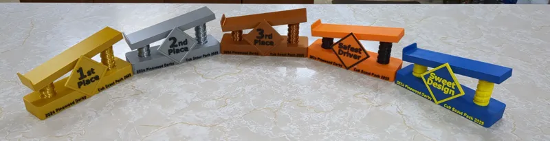 Pinewood Derby Trophy