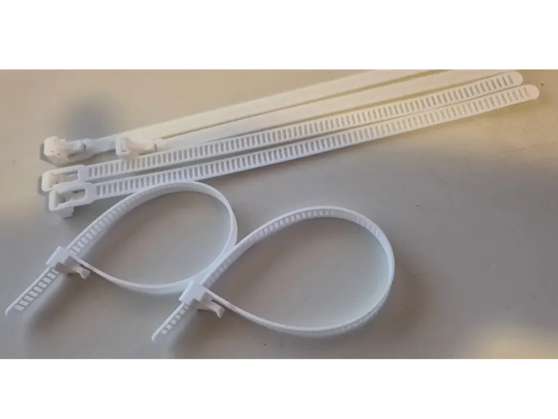 Reusable zip tie