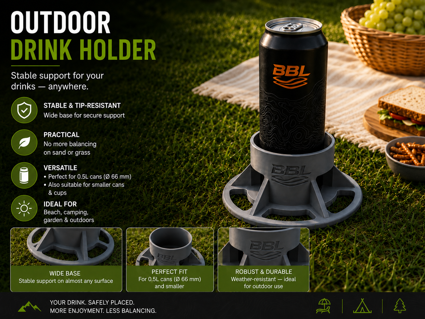 Outdoor Cup Holder