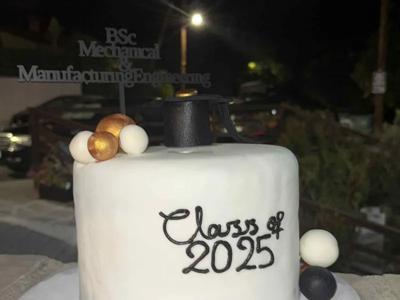 Mechanical & Manufacturing Engineering Cake Topper