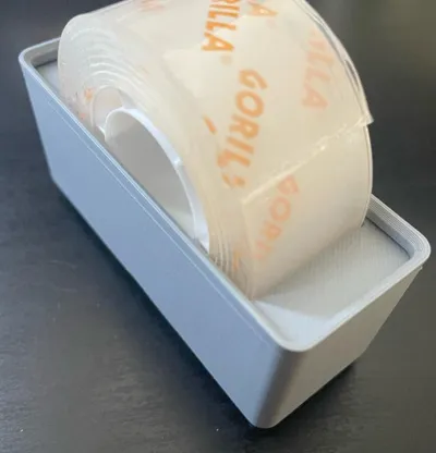 Mounting Tape Bin (Slimmer Gridfinity Width)