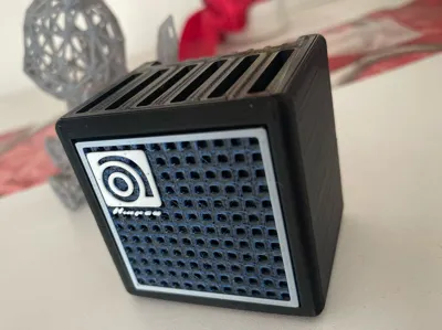 Electric bass Ampeg pick holder