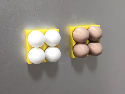Magnetic Egg Tray Refrigerator Magnet