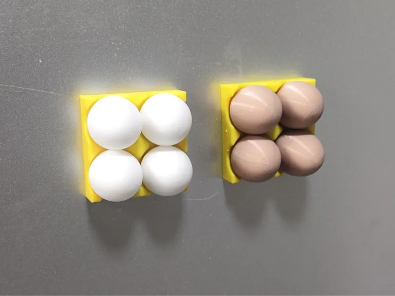 磁吸鸡蛋托盘冰箱贴