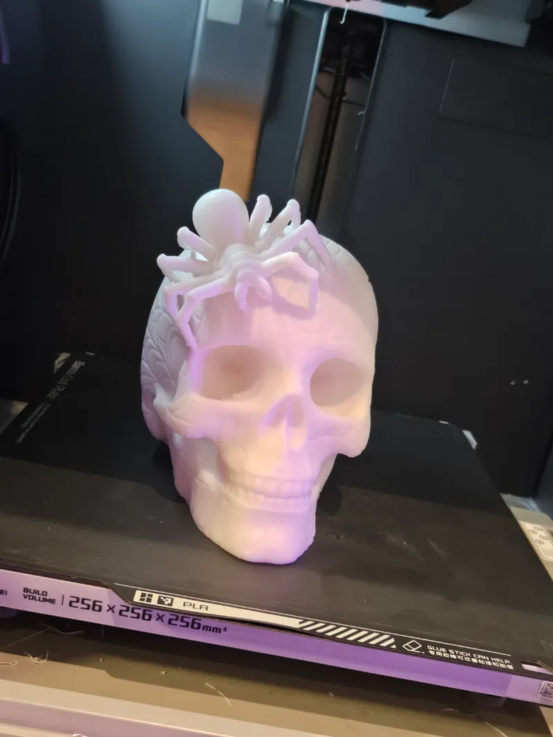 Spider Woman Skull