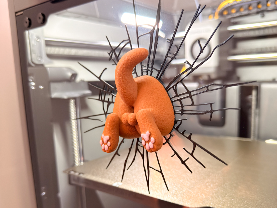 Miniatura 1 do modelo 3D Cat Escape Gone Wrong
