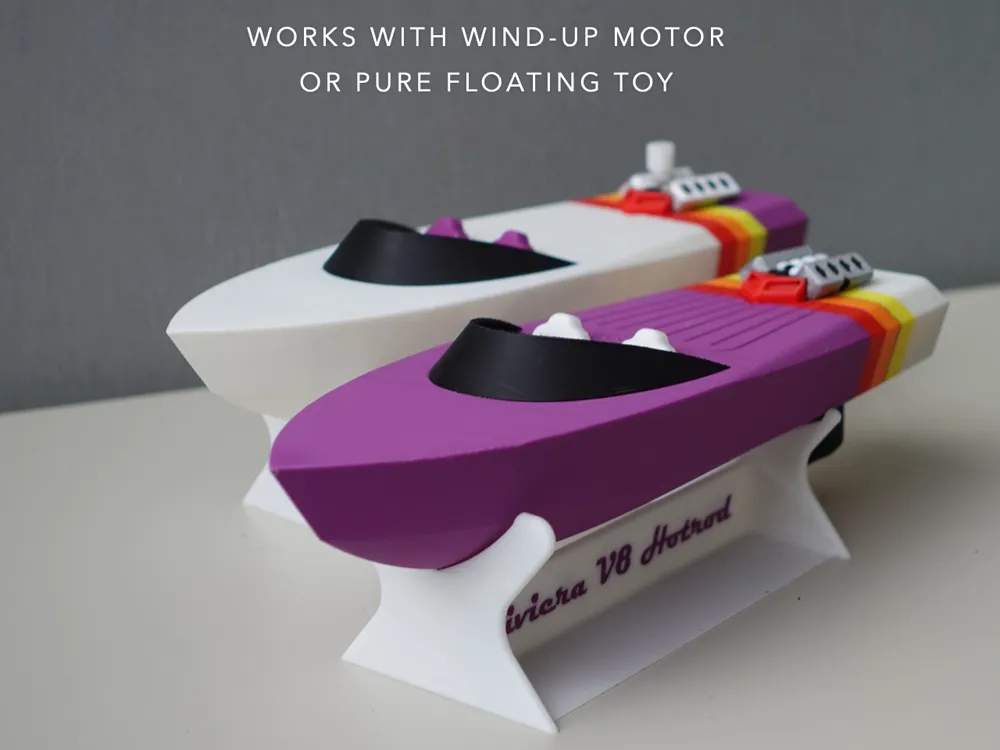 Modelo para impresión 3D: Riviera V8 Hotrod Mechanical Toy (Wind-Up Edition). Referencia del modelo original.
