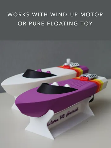 Modelo para impresión 3D: Riviera V8 Hotrod Mechanical Toy (Wind-Up Edition) — vista de referencia 2