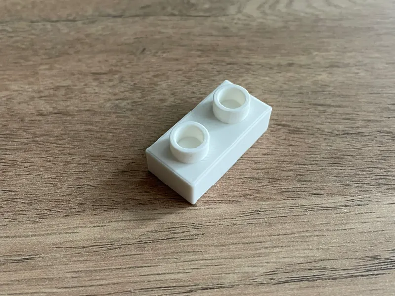 Duplo Half Brick 2x1