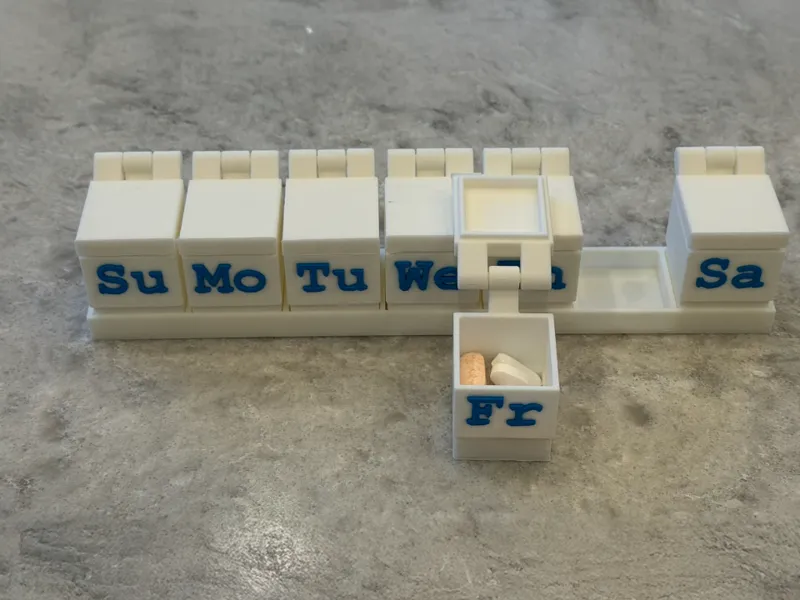 Medicine Box for over 10 pills