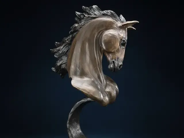 Stallion Horse Sculpture