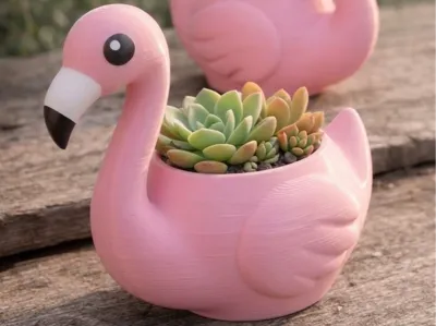 Flamingo Planter Pot