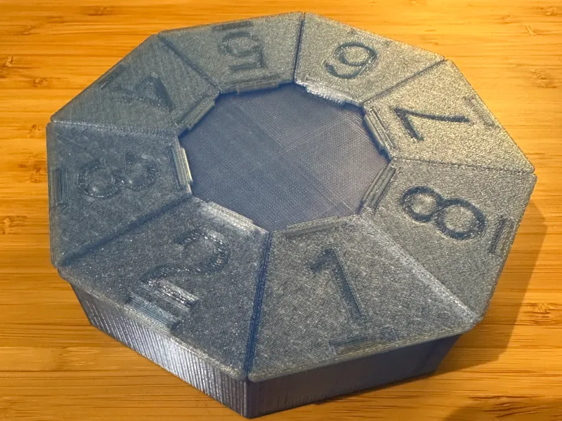 Numbered Snack Wheel