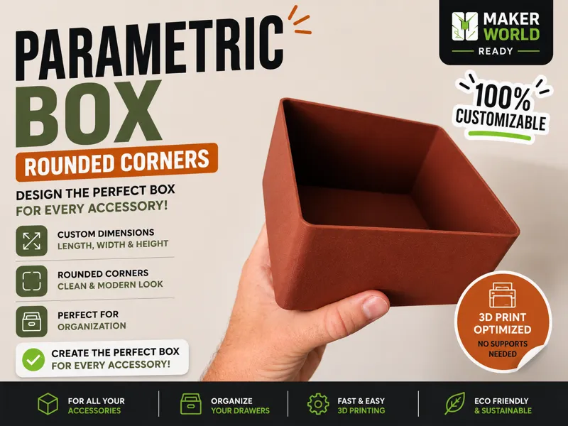 Parametric Storage Box Generator