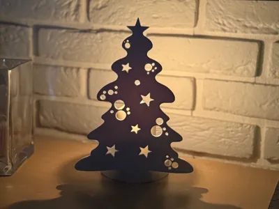 Christmas Tree Candle Decoration no AMS