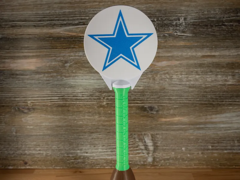 Tap to Pay Credit Card Football Star Wand