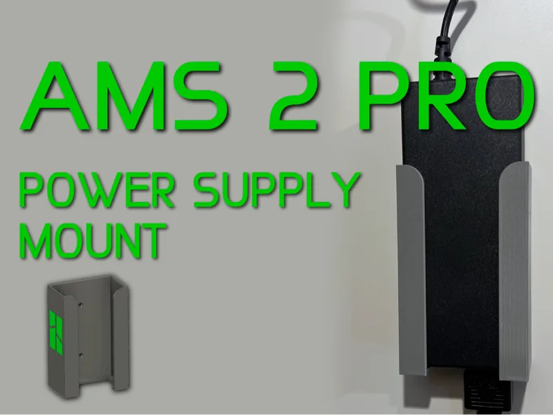 AMS 2 Pro power supply mount