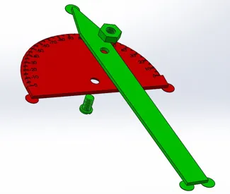 Simple protractor