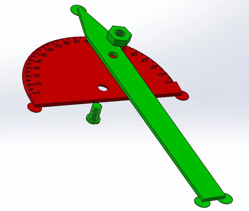 Simple protractor