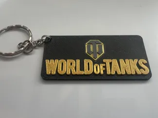Porte-clés - Logo World Of Tanks