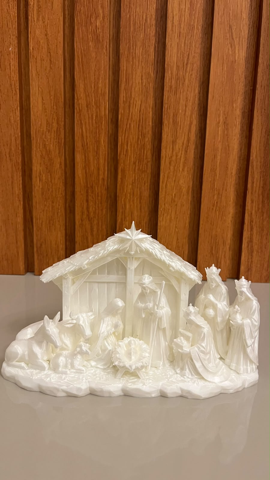 Presépio de Natal Minimalista Low Poly - 1