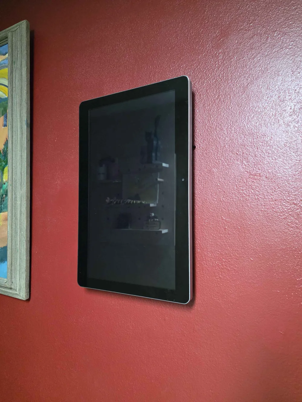 [VESA 100x100] French Cleat Flush Wall Mount - Free 3D Print Model ...