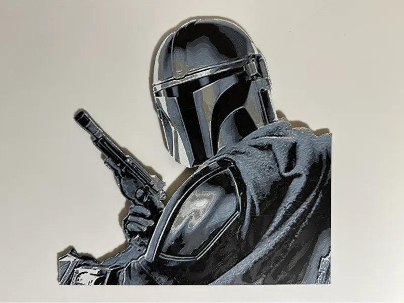 The Mandalorian - HueForge