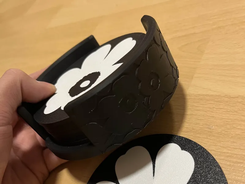 Unikko Coaster Stand