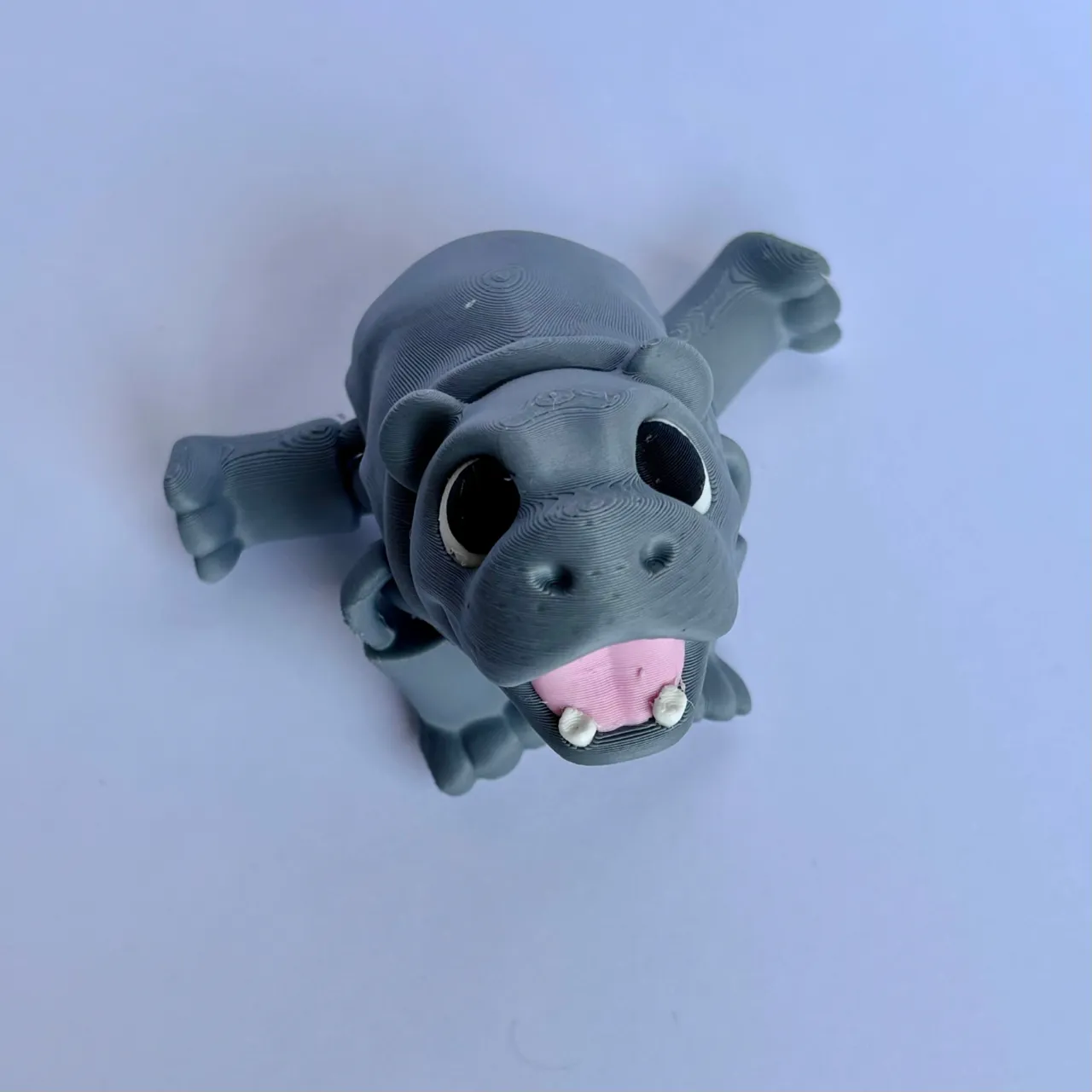 Baby Hippo Flexi -MooDeng Inspired Fidget view 4