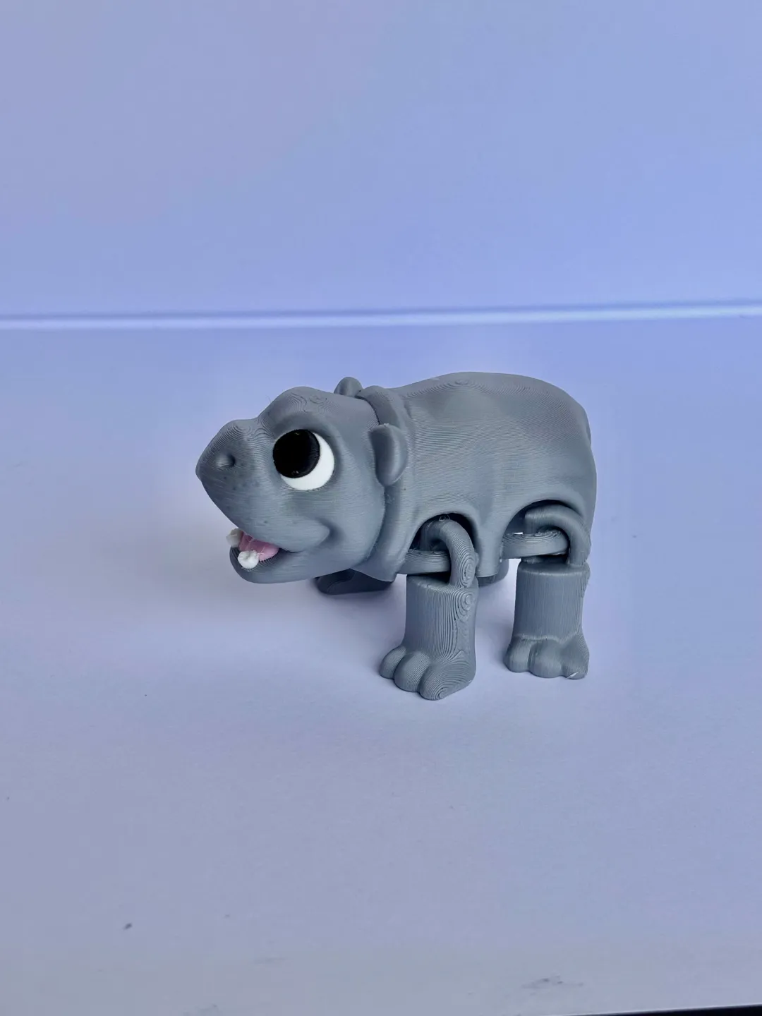 Baby Hippo Flexi -MooDeng Inspired Fidget view 3