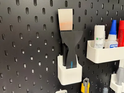 Creality scraper holder holder for IKEA Skadis