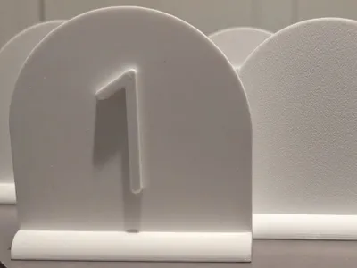 Table Numbers 1-24