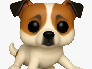 Funko Pop of a dog Jack Russel 