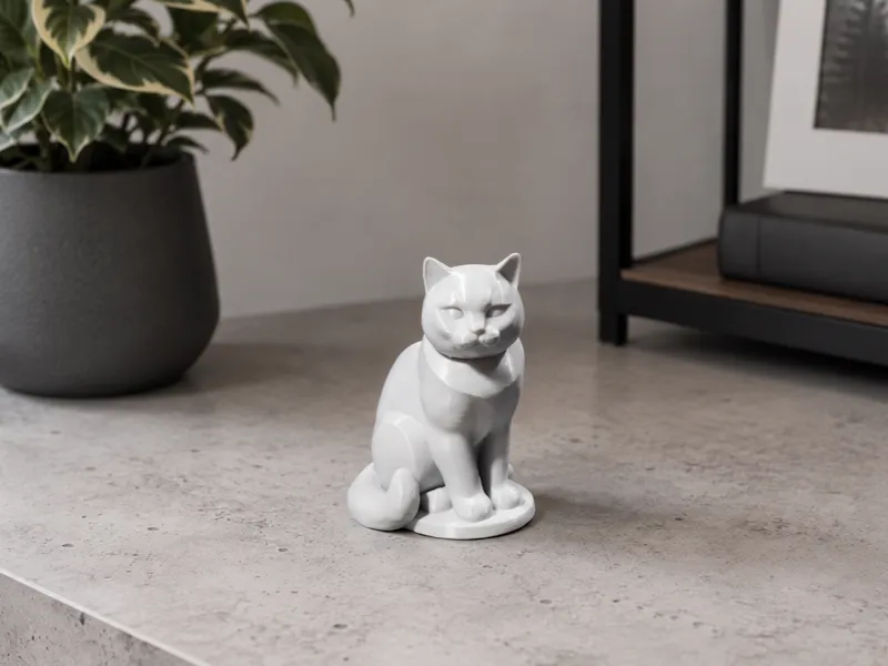 British Shorthair Statue