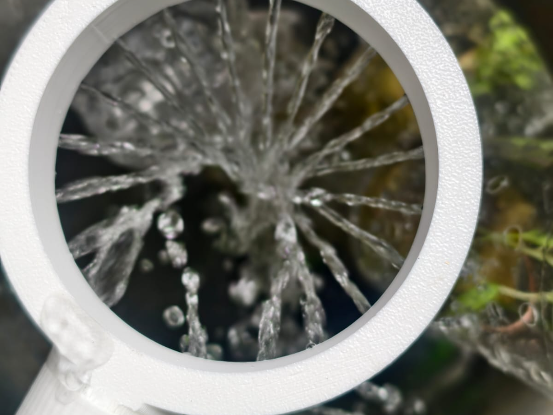 Hydroponics water head 